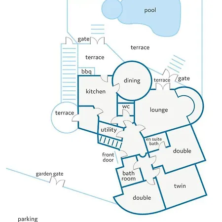 فيلة Casa Do Laguinho By *